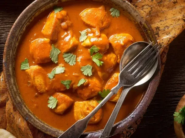 Pollo Al Curry Café Del Tibet Zaragoza