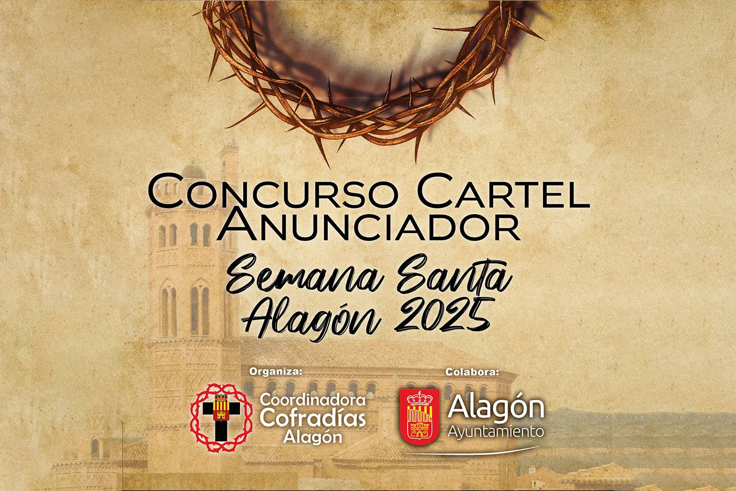 La Semana Santa de Alagón convoca el concurso del cartel de 2025