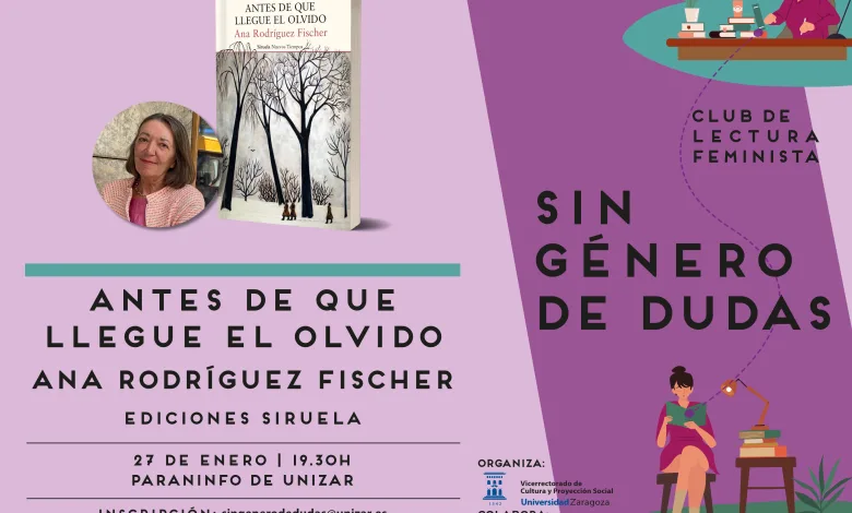 Sesión De Sin Género De Dudas Con Ana Rodríguez Fischer Zaragozala Qué Hacer En Zaragoza