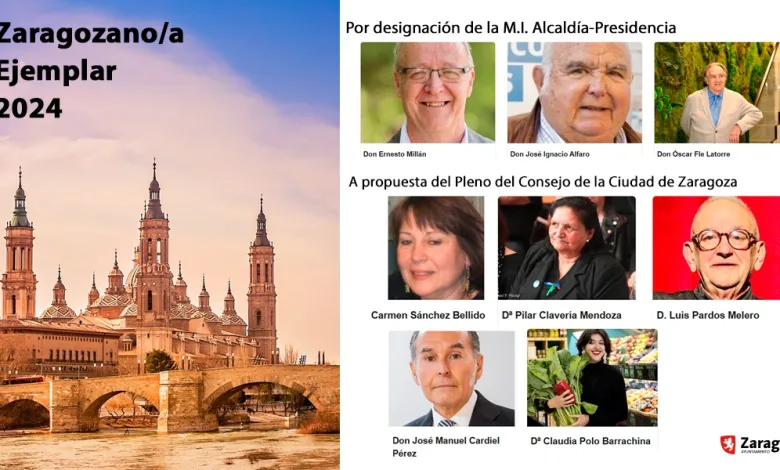 Los Títulos De zaragozano Ejemplar Se Entregan Este Martes Dentro De Los Actos De San Valero Zaragozala Qué Hacer En Zaragoza