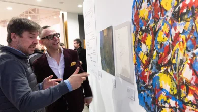 El IAACC Pablo Serrano acoge la exposición ‘Artistas por la Paz’