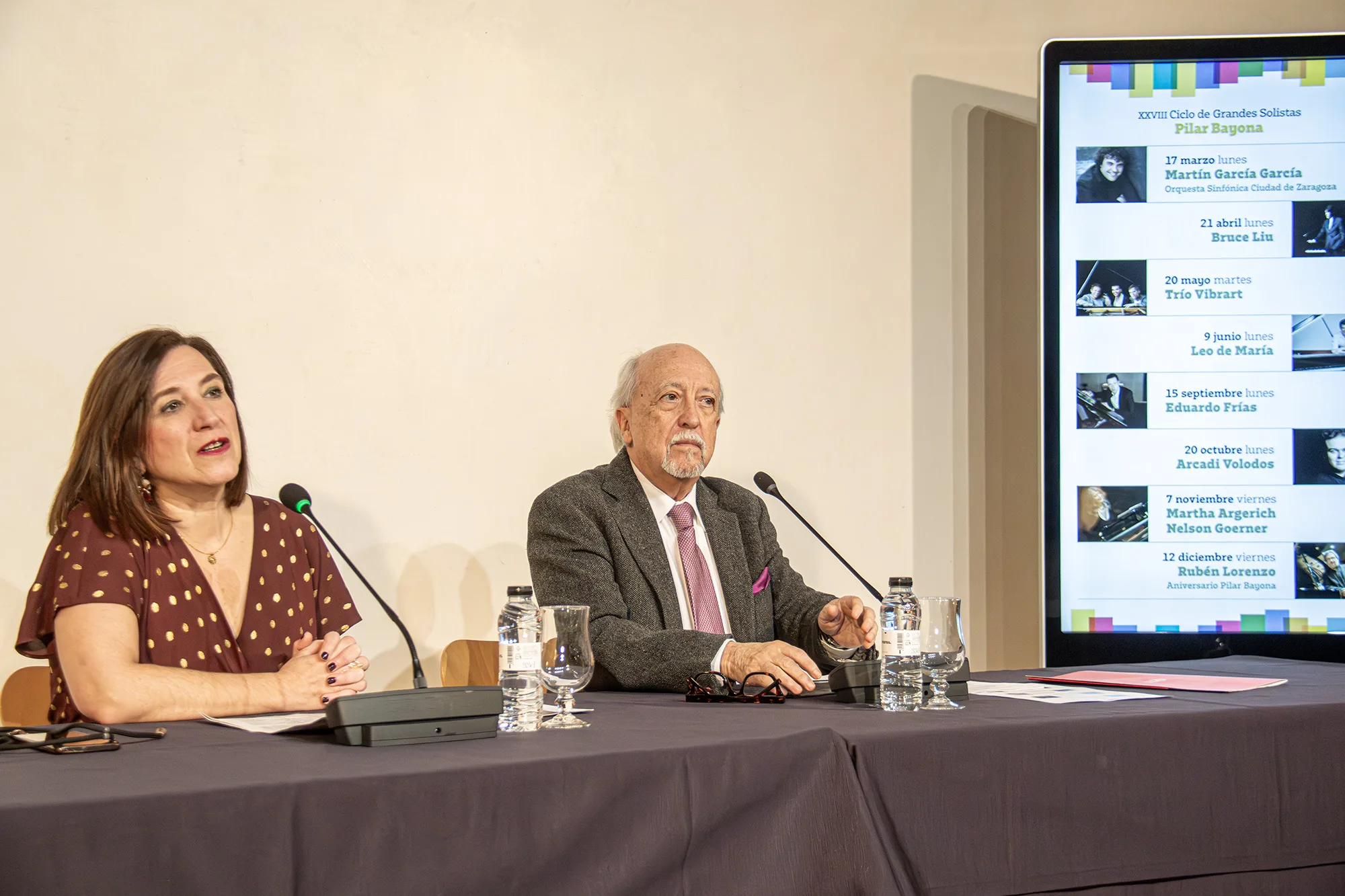 Presentación Ciclo Pilar Bayona 2025 Auditorio Zaragoza Foto Zaragozalacom