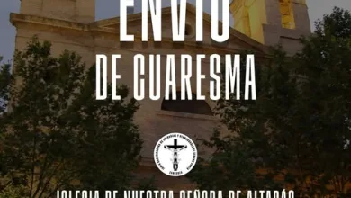 acto envio semana santa zaragoza 2025