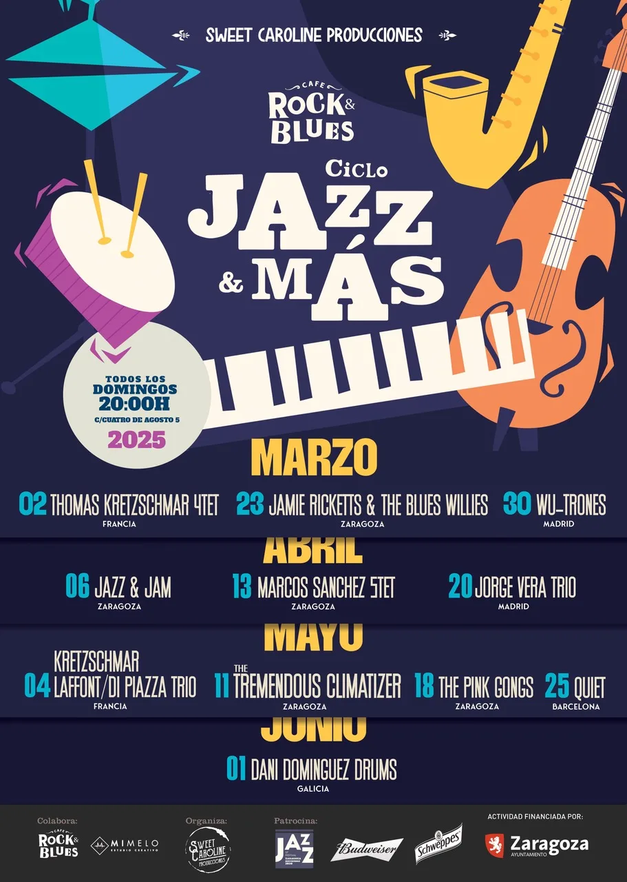 Jazz  Mas Rock and Blues 2025