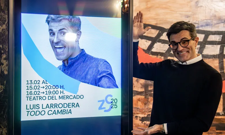 Luis Larrodera Todo Cambia Teatro Del Mercado Luis Larrodera Presenta todo Cambia En Teatro Del Mercado Zaragozala Qué Hacer En Zaragoza