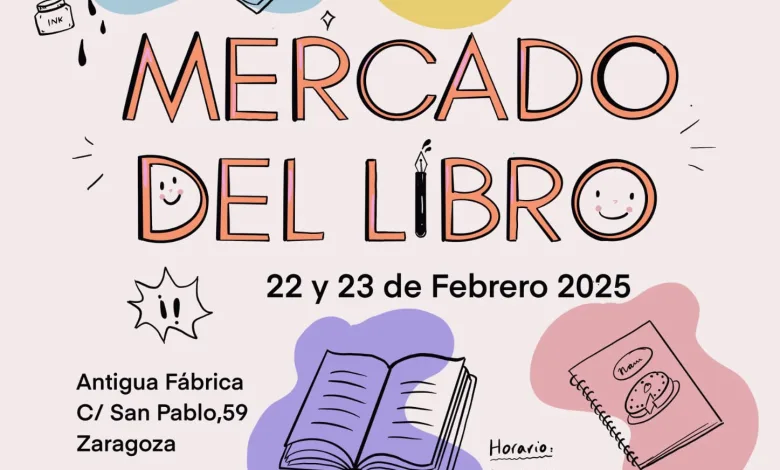 Mercado Del Libro De Zaragoza Edición De Febrero 2025 Zaragozala Qué Hacer En Zaragoza