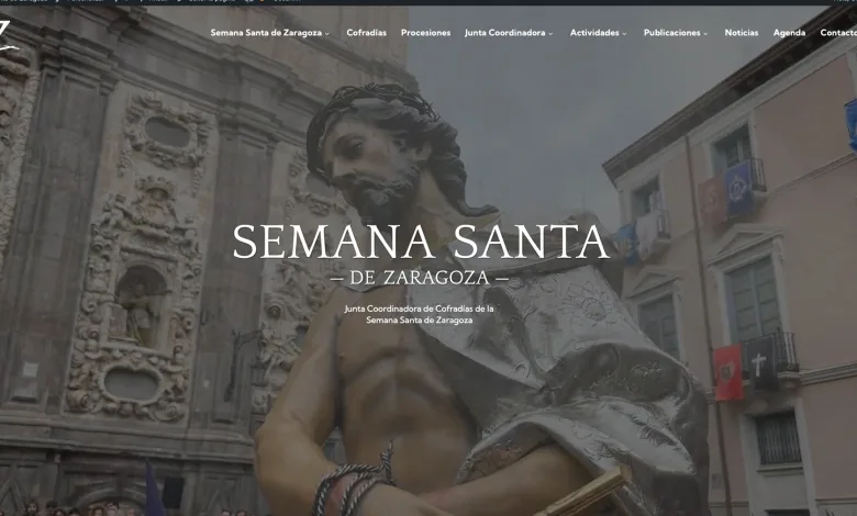 Pregones De Pasión Y La Nueva Web Oficial Impulsan La Semana Santa Zaragoza Zaragozala Qué Hacer En Zaragoza