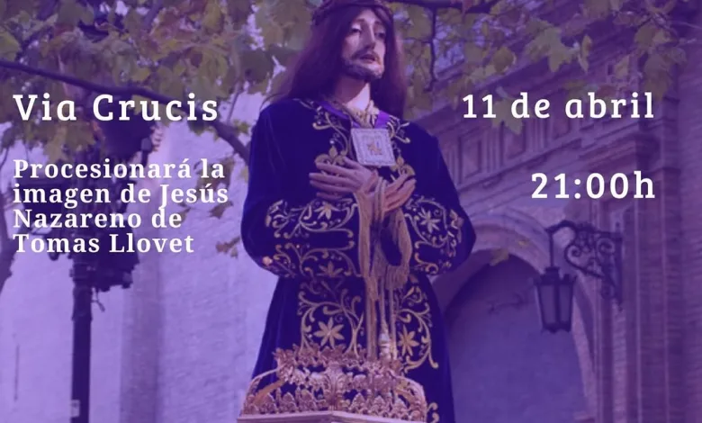 El Nazareno De Llovet Procesionará El Viernes De Dolores Zaragozala Qué Hacer En Zaragoza