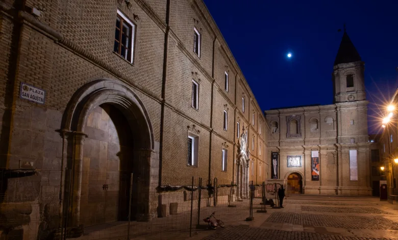 Convento De San Agustín Zaragoza Zaragoza Mejora Su Iluminación Monumental Zaragozala   Qué Hacer En Zaragoza