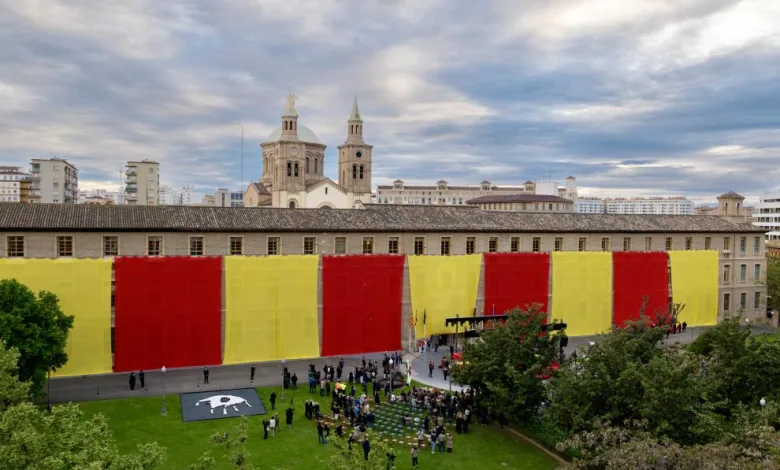 Bandera De Aragón En El Pignatelli Día De Aragón 2025 En El Pignatelli Suspendido Por Luto Zaragozala Qué Hacer En Zaragoza
