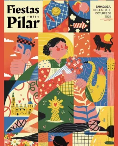 Cartel Fiestas Del Pilar 2025