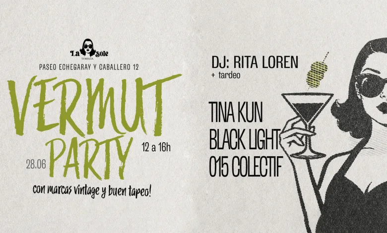 Vermut Party La Sole La Vermút Party En Zaragoza Que Estabas Esperando Tapas Música Y Pop up De Marcas Vintage Zaragozala Qué Hacer En Zaragoza