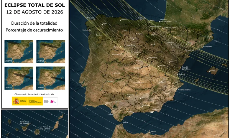 Eclipse Solar 2026 Zaragoza