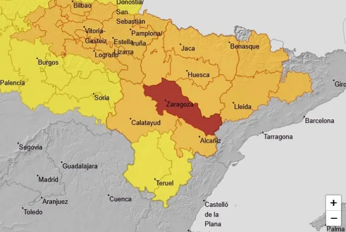 Activada Alerta Roja Por Lluvias En La Ribera Del Ebro Zaragozala Qué Hacer En Zaragoza