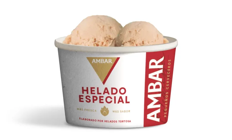 Helado Cerveza Ambar Helados Tortosa