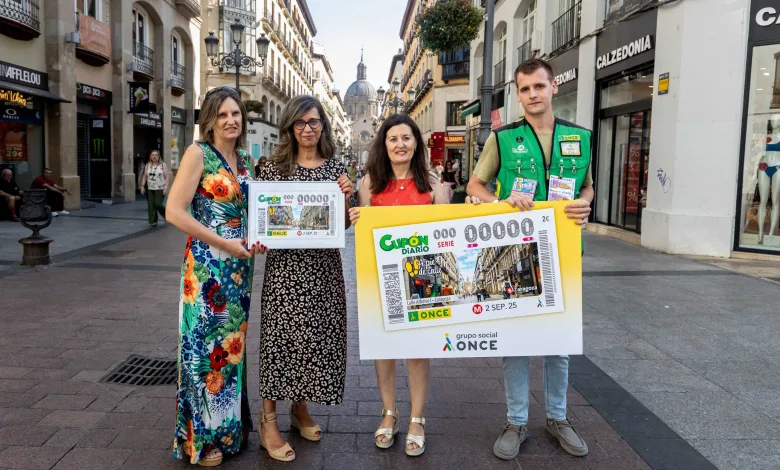  Calle Alfonso Protagoniza Cupón De La Once Del 2 Septiembre Zaragozala   Qué Hacer En Zaragoza