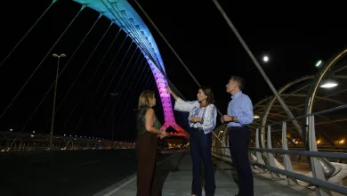 Puente Tercer Milenio Zaragoza Nueva Iluminación Led En El Puente Del Tercer Milenio Zaragozala   Qué Hacer En Zaragoza