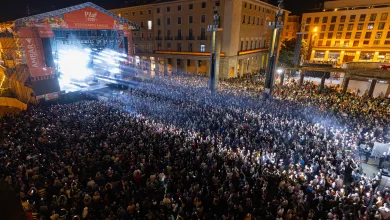  El Padre Guilherme Llena La Plaza Del Pilar Con Música Sacra Y Electrónica Zaragozala   Qué Hacer En Zaragoza