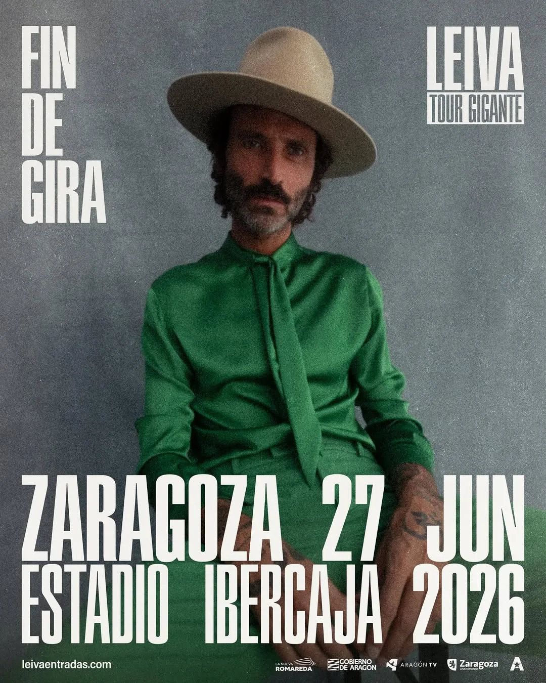 Concierto Leiva Zaragoza 2026