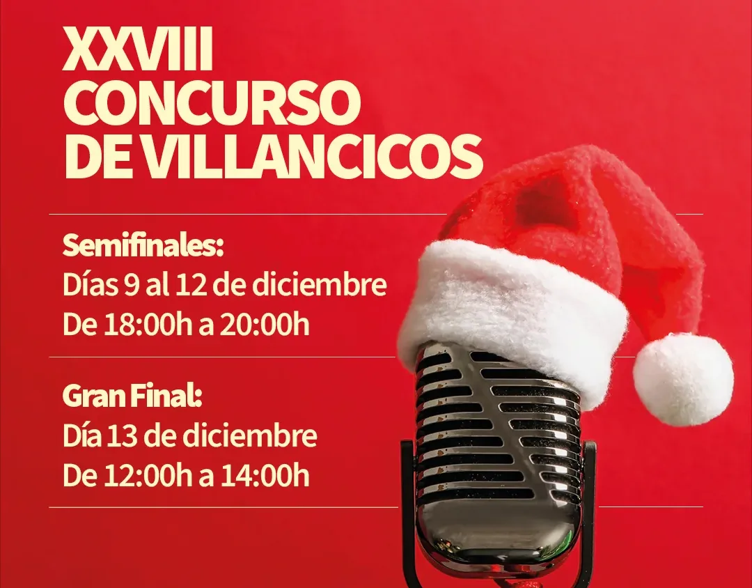 Concurso de Villancicos GranCasa 2025 del 9 al 13 diciembre