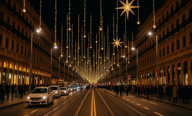 iluminacion navidad paseo independencia zaragoza 2025