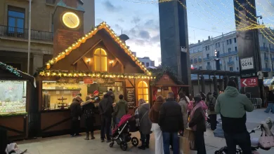 Chocolate con churros en Plaza del Pilar