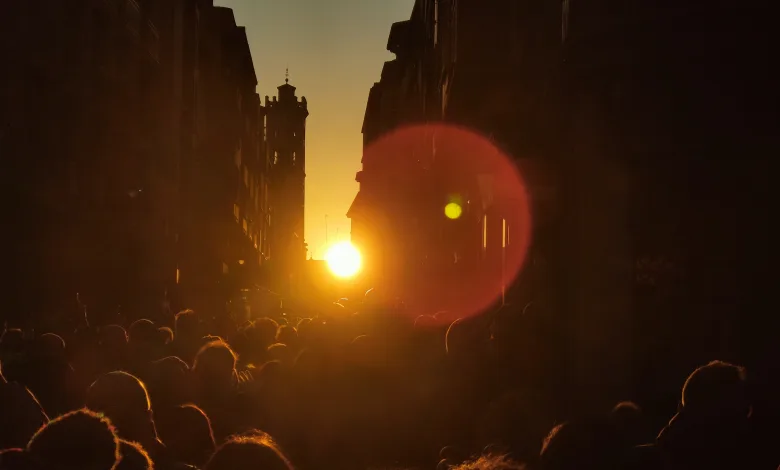 Solsticio Invierno Calle Mayor Zaragoza