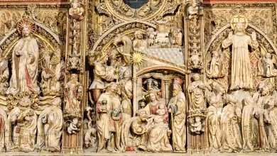 Epifania Reyes Magos Retablo de La Seo