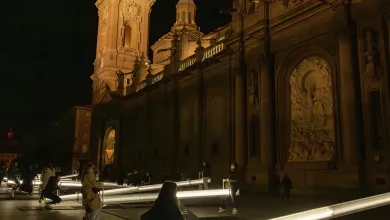 Zaragoza Luce 2026 Plaza del Pilar