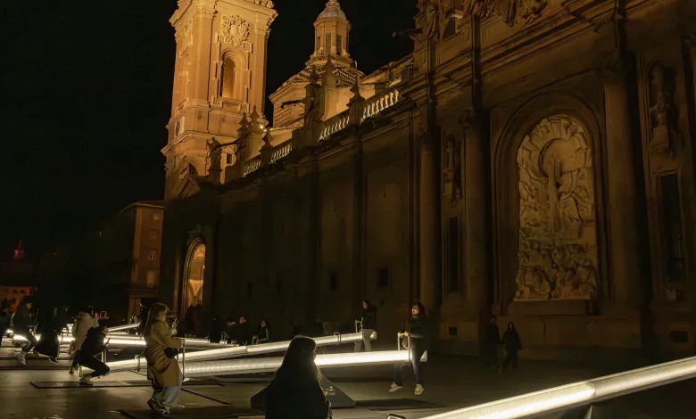 Zaragoza Luce 2026 Plaza del Pilar