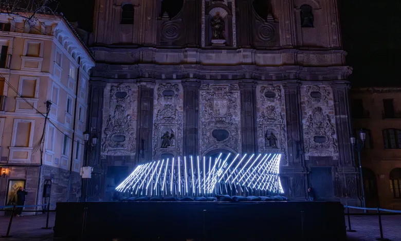 Zaragoza Luce 2026 Plaza del Justicia