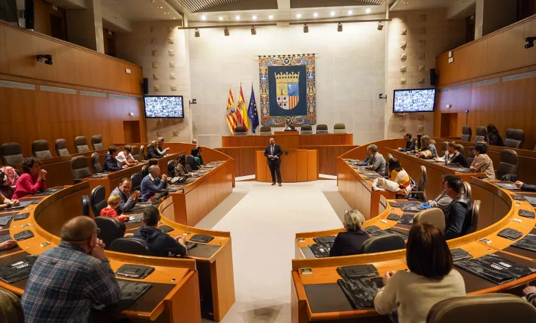 Visitas parlamentarias Cortes de Aragón Día de Aragón