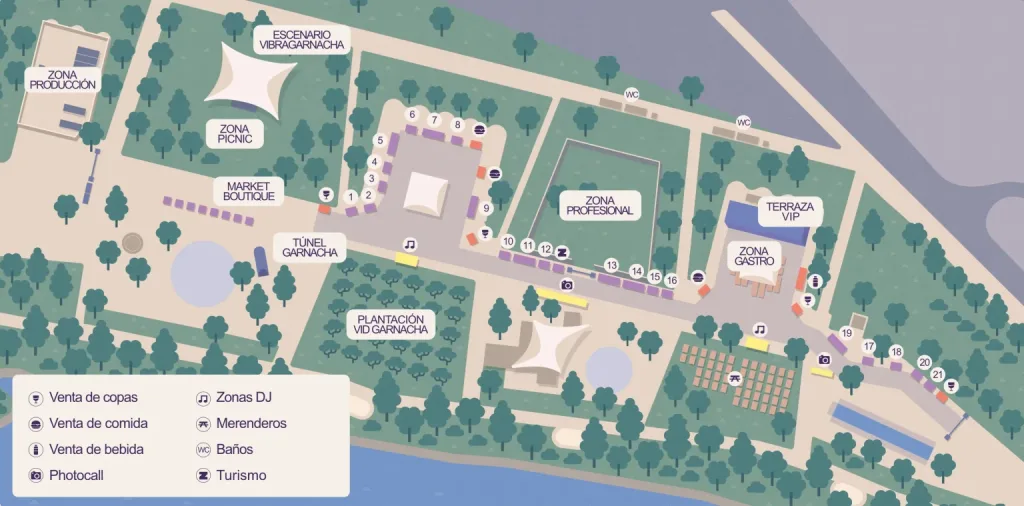 Plano Feria Garnacha Zaragoza 2026 Programa Completo De La Feria De La Garnacha 2026 Zaragoza Zaragozala Qué Hacer En Zaragoza
