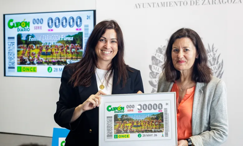 Cupón Once Zaragoza Florece La Once Dedica Su Cupón Del 28 De Mayo a Zaragoza Florece Zaragozala   Qué Hacer En Zaragoza