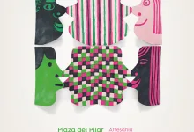 Poster for Zaragoza Diversa 2026 with Colorful Interlocking Puzzle Pieces and Event Details Plaza Del Pilar 30 Y 31 De Mayo Artesanía Talleres Animación Infantil Música Y Danza Zaragoza   Qué Hacer En Zaragoza Zaragozala   Qué Hacer En Zaragoza