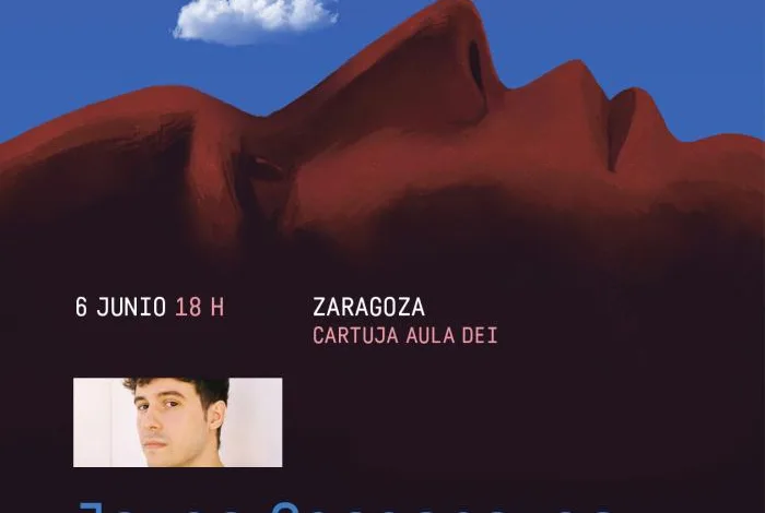 Concierto De Jorge Casasnovas Zaragoza 6 De Junio 18 H Cartuja Aula Dei Fondo De Cielo Azul Y Paisaje Rocoso Rojizo Con Nube Jorge Casasnovas Este Sábado Gratis En Cartuja Del Aula Dei Zaragozala   Qué Hacer En Zaragoza