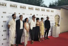 Eight People in Formal and Semi formal Attire Pose on a Red Carpet at an Awards Ceremony with a White Branded Backdrop Featuring premios Max Logos and a Sculpture on the Right Zaragozala | Agenda Cultural Ocio Y Planes En Zaragoza Página 1389 Zaragozala Qué Hacer En Zaragoza