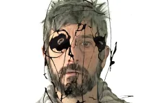 Portrait of a Bearded Gray haired Man in a Striped Sweater Overlaid with Black Abstract Ink Markings and the Name alonso Q at the Top Zaragozala | Agenda Cultural Ocio Y Planes En Zaragoza Página 210 Zaragozala Qué Hacer En Zaragoza