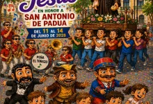 Bright Festival Poster for Fiestas Del Barrio Jesus in Zaragoza Promoting San Antonio De Padua Celebration June 1114 2026 with Marching Band and Statue Parade Fiestas Del Barrio Jesús 2026 Programa Completo Zaragozala   Qué Hacer En Zaragoza
