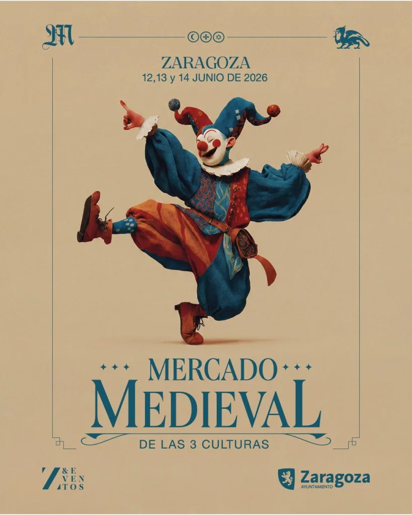 Cartel Mercado Medieval Zaragoza Mercado Medieval Zaragoza 2026 Programa Mapa Y Horarios Zaragozala Qué Hacer En Zaragoza
