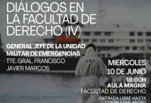 Spanish Event Poster for diálogos En La Facultad De Derecho Featuring a Person in a Protective Suit Labeled ume Facing a Ship with Event Details on the Right datetime Zaragozala | Agenda Cultural Ocio Y Planes En Zaragoza Página 1396 Zaragozala Qué Hacer En Zaragoza