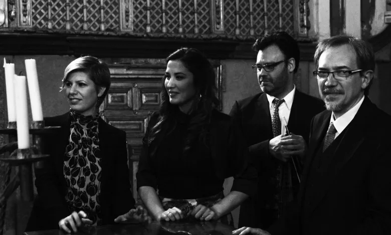 Four Adults in Formal Attire Around a Table in a Dim Historic Room with Candles on the Left Los Músicos De Su Alteza Cierran El Festival De Música Antigua Zaragozala   Qué Hacer En Zaragoza