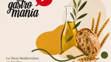 Gastromania Banner La Dieta Mediterránea En Aragón 30 Años De Ciencia Y Futuro Olive Oil Bread Y Grain Imagery Gastromanía 2026 En Zaragoza Expertos Analizan La Dieta Mediterránea Zaragozala Qué Hacer En Zaragoza