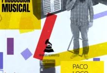 Poster for a Musical Production Masterclass by Lab Insiders Featuring Paco Loco with Bold Yellow and Black Text and Colorful Geometric Shapes Date 19 De Junio 1700 Location Laboratorio Audiovisual Zaragozala | Agenda Cultural Ocio Y Planes En Zaragoza Página 189 Zaragozala Qué Hacer En Zaragoza
