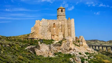Ruined Stone Castle on a Grassy Hill Under a Bright Blue Sky Zaragozala | Agenda Cultural Ocio Y Planes En Zaragoza Zaragozala   Qué Hacer En Zaragoza