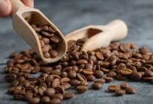 Wooden Scoop Filled with Roasted Coffee Beans Spilling Onto a Textured Gray Surface Zaragozala | Agenda Cultural Ocio Y Planes En Zaragoza Zaragozala Qué Hacer En Zaragoza