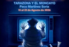 Person Seated with Back to Camera Facing a Glowing Vintage Tv in a Dark Room Poster Text Above Announces a Comedy Film Festival in Tarazona 2026 Zaragozala | Agenda Cultural Ocio Y Planes En Zaragoza Zaragozala Qué Hacer En Zaragoza