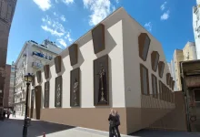 Modern Beige Wall with Brown framed Display Niches Holding Religious Statues Along a Sunny Urban Street Zaragozala | Agenda Cultural Ocio Y Planes En Zaragoza Página 345 Zaragozala Qué Hacer En Zaragoza