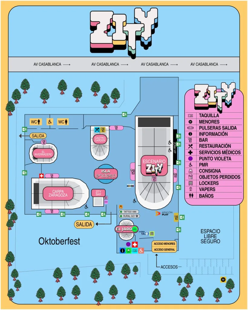 Plano Espacio Zity 2026
