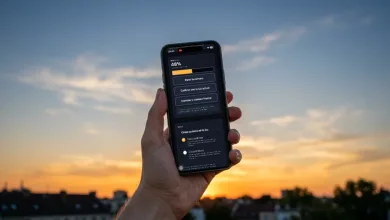 Una Persona Sostiene Un Teléfono Móvil En Alto Apuntando La Cámara Hacia El Cielo Durante El Atardecer escuchar El Eclipse De Sol Es Posible Con Esta App Gratuita Zaragozala Qué Hacer En Zaragoza